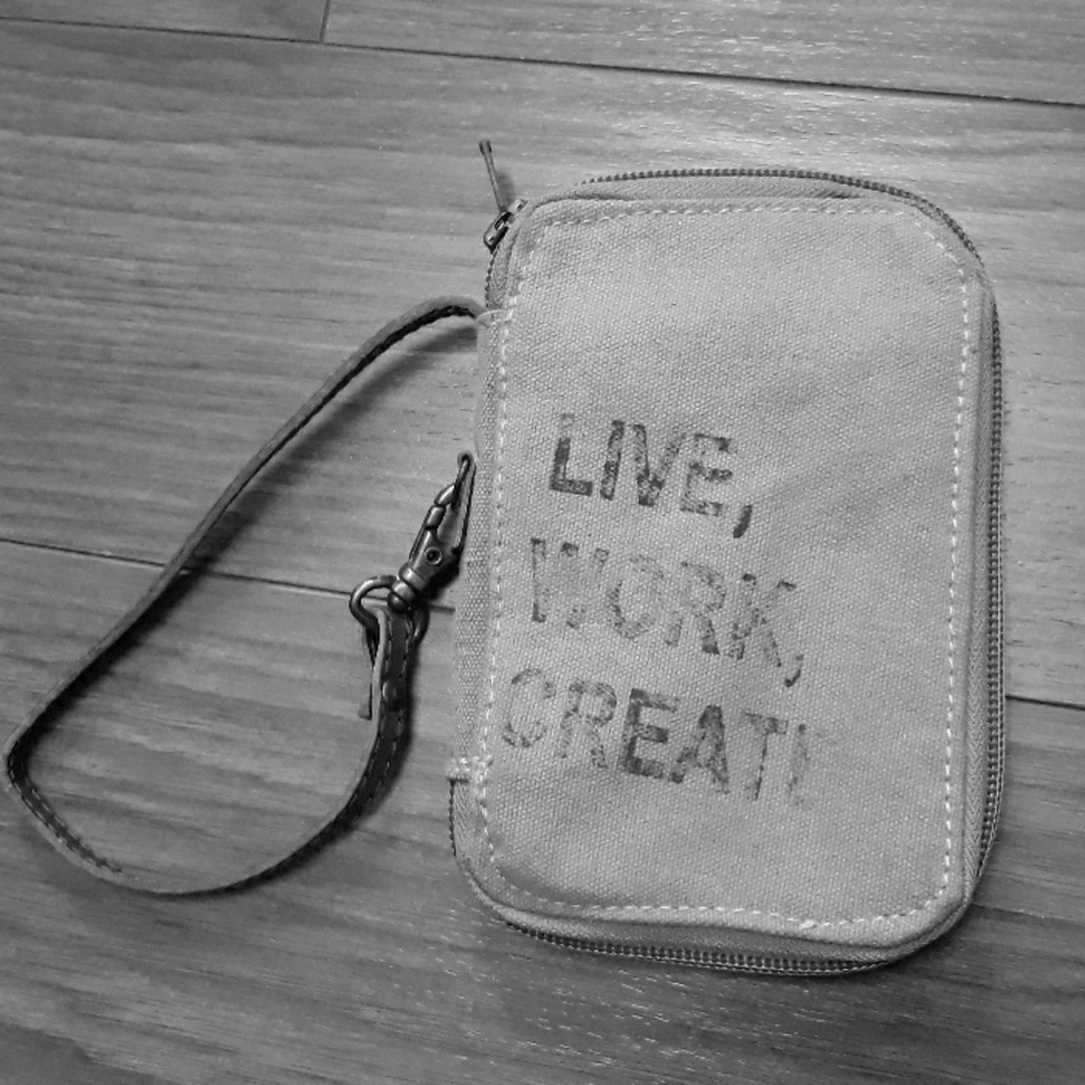 Mona B Canvas Wallet